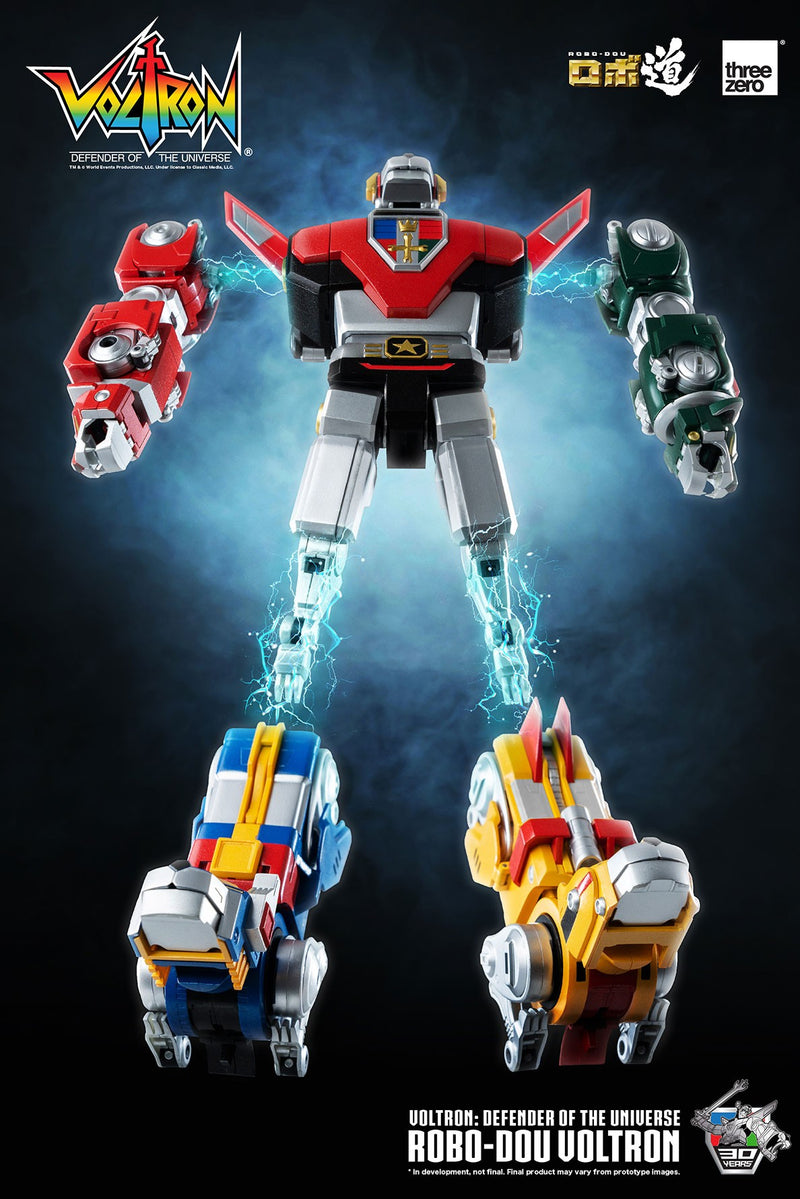Voltron Defender of the Universe Robo-Dou Action Figure Threezero 27cm-h - 72982