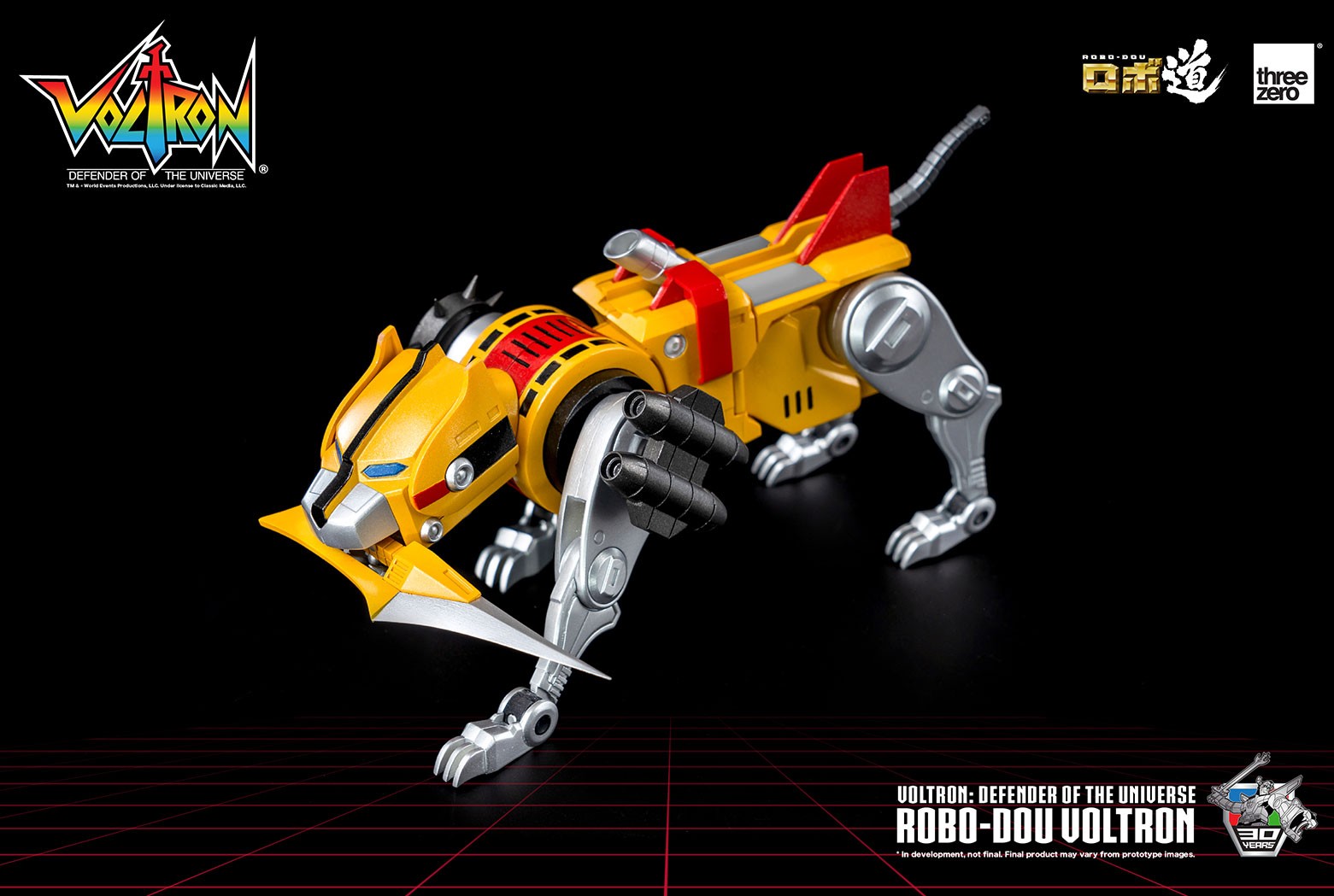 Voltron Defender of the Universe Robo-Dou Action Figure Threezero 27cm-h - 72985