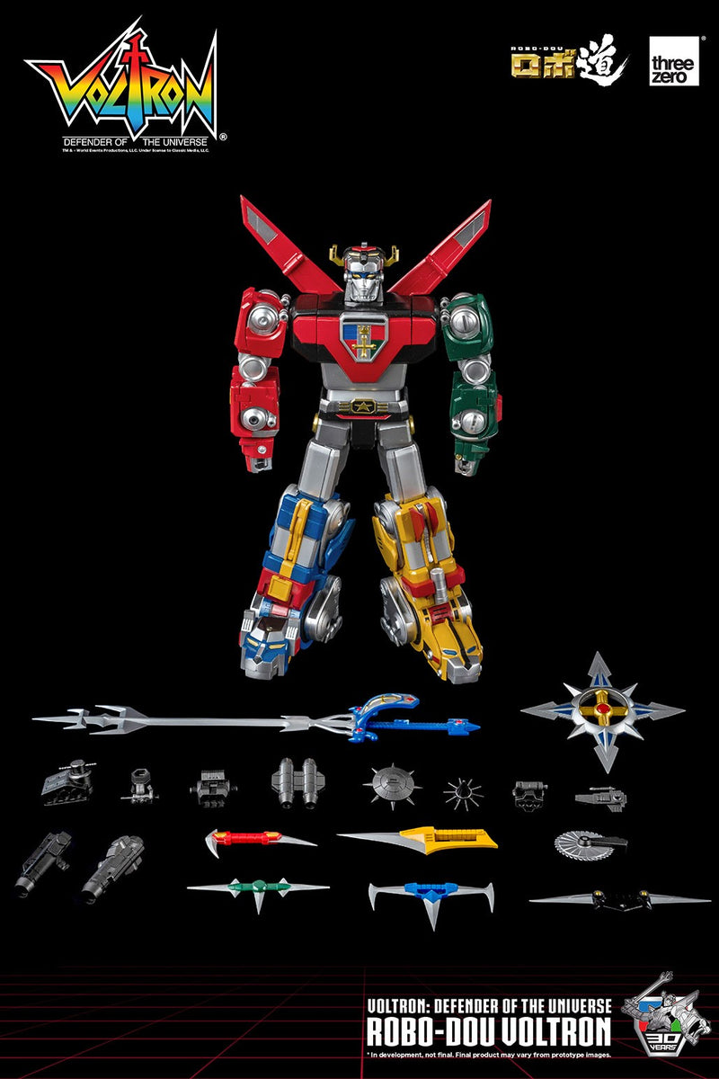 Voltron Defender of the Universe Robo-Dou Action Figure Threezero 27cm-h - 73003