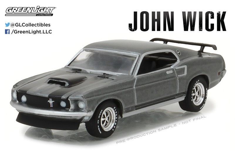 Ford Mustang Boss 429 1969 "John Wick" TV Series 1:64 - 73005