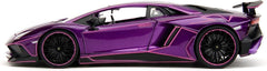 Lamborghini Aventador LP750-4 SV con Decorazione Gamma Pink Slips 1:24 - 73190