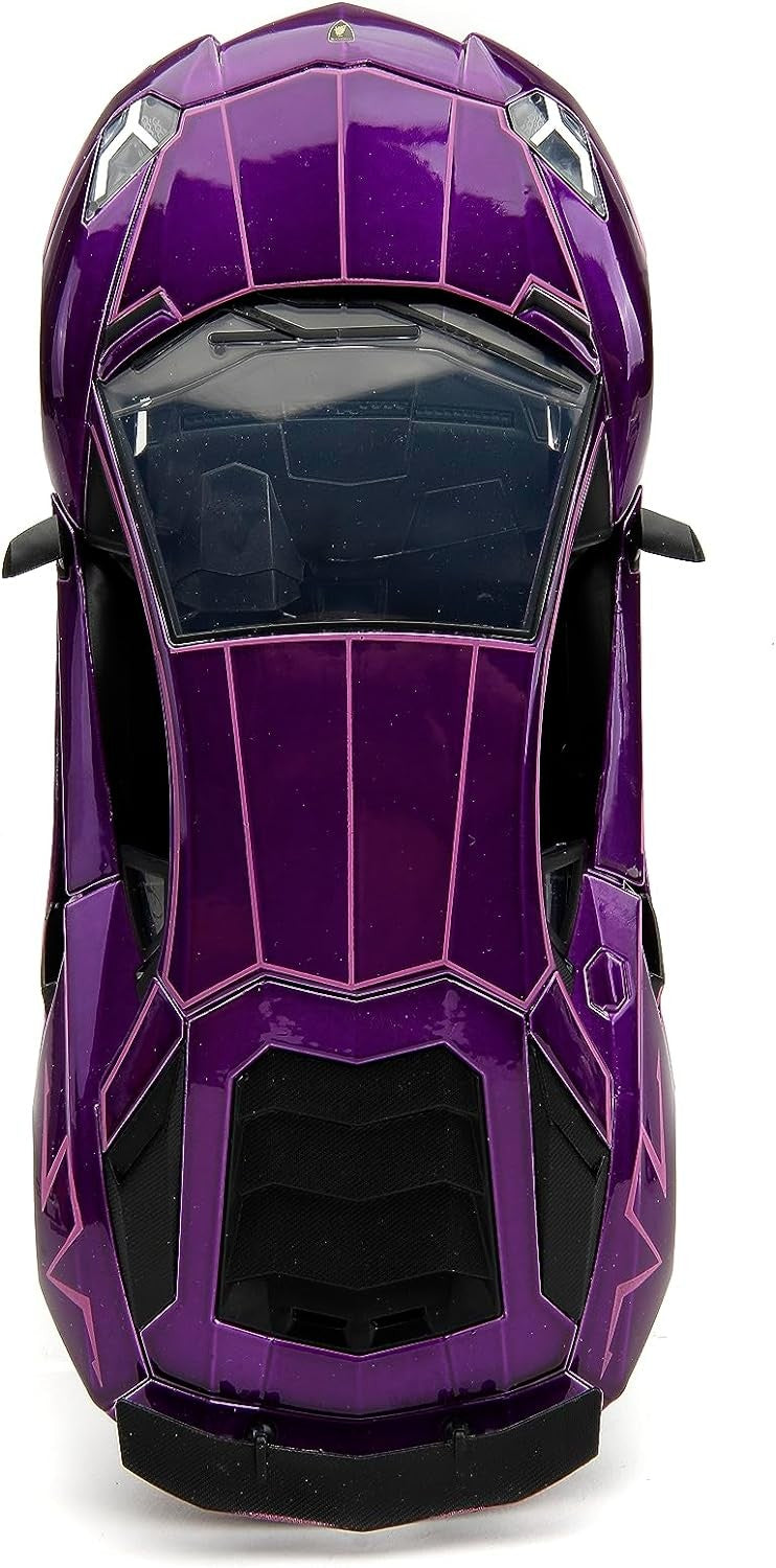 Lamborghini Aventador LP750-4 SV con Decorazione Gamma Pink Slips 1:24 - 73194
