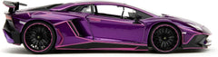 Lamborghini Aventador LP750-4 SV con Decorazione Gamma Pink Slips 1:24 - 73196