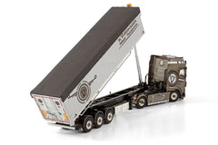 DAF XF SSC 2017 4X2 Volume Tipper Trailer "M. Vornhagen" 1:50 - 73239