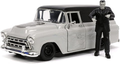 Chevrolet Suburban 1957 "Frankenstein" silver 1:24 - 73283