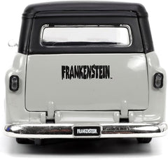 Chevrolet Suburban 1957 "Frankenstein" silver 1:24 - 73285