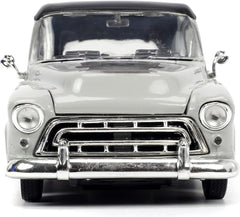 Chevrolet Suburban 1957 "Frankenstein" silver 1:24 - 73286