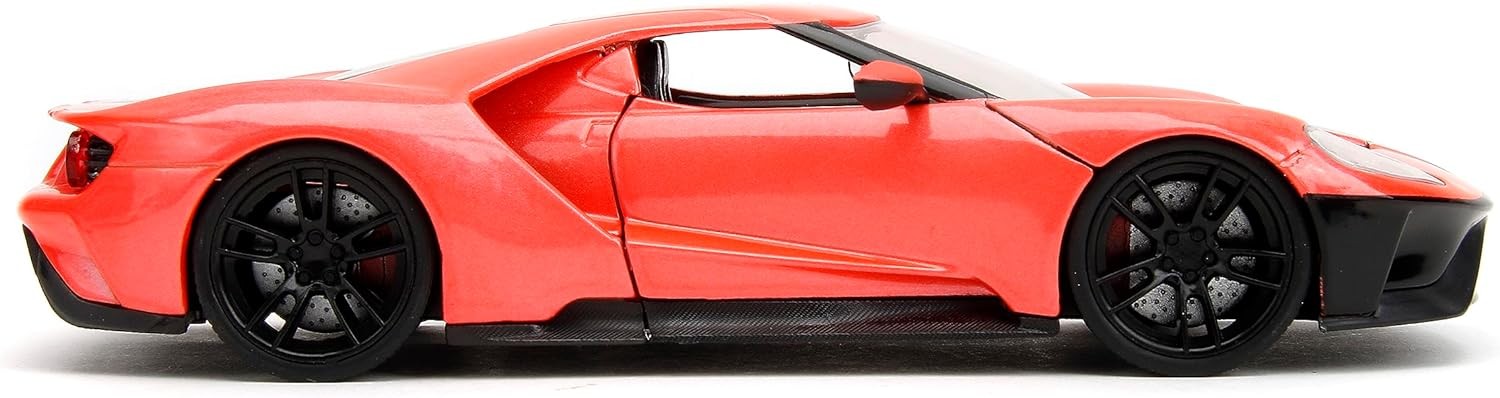 Ford GT 2017 Red Orange con Decorazione Gamma Pink Slips 1:24 - 73307