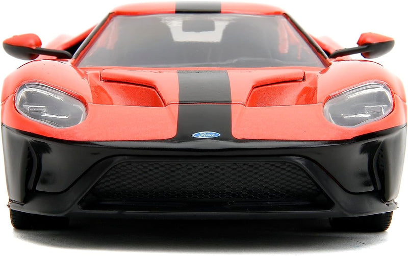 Ford GT 2017 Red Orange con Decorazione Gamma Pink Slips 1:24 - 73311
