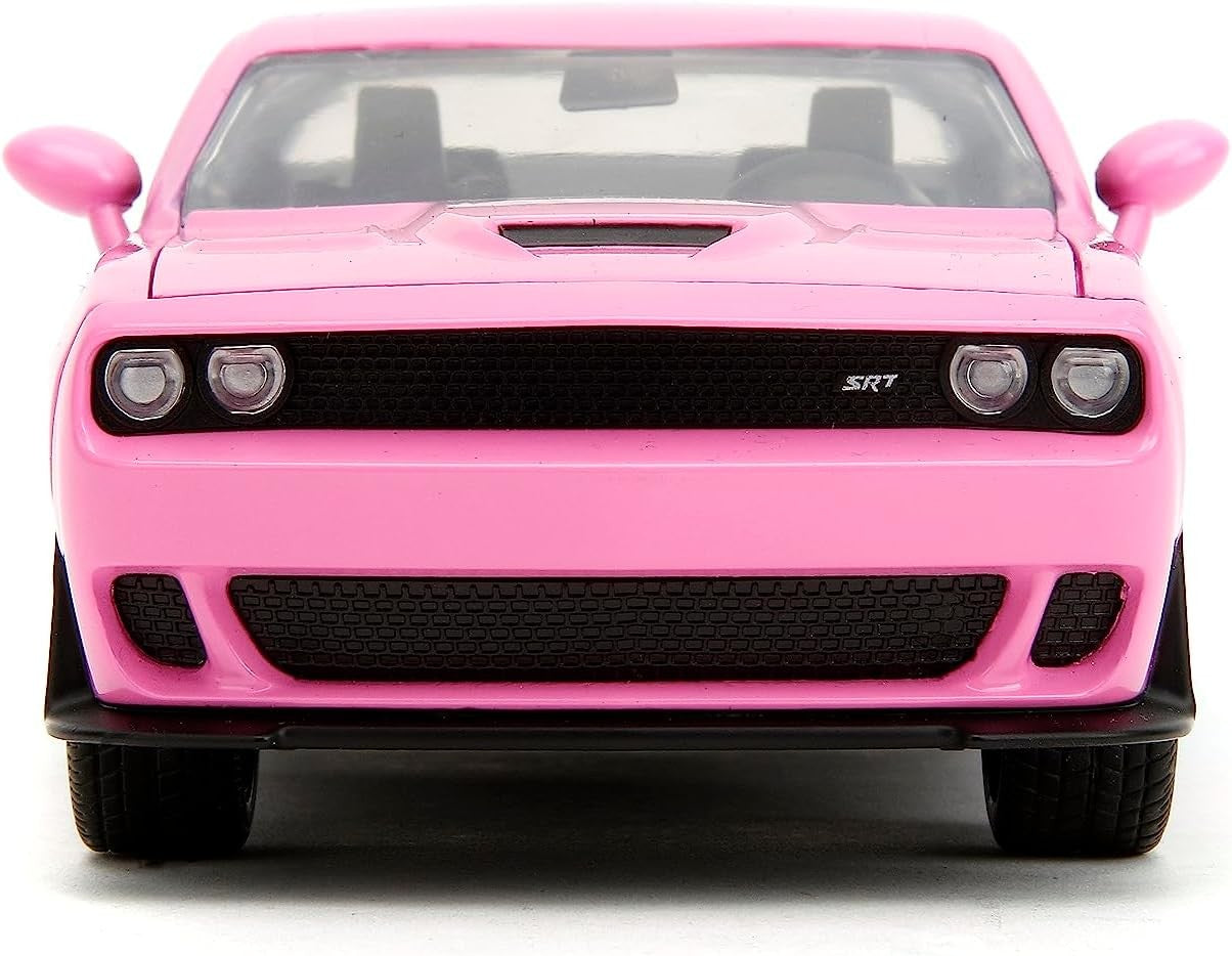 Dodge Challenger SRT Hellcat  2015 con Decorazione Gamma Pink Slips 1:24 - 73317
