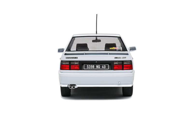 Renault 21 Turbo MKI 1988 glacier white 1:18 - 73504