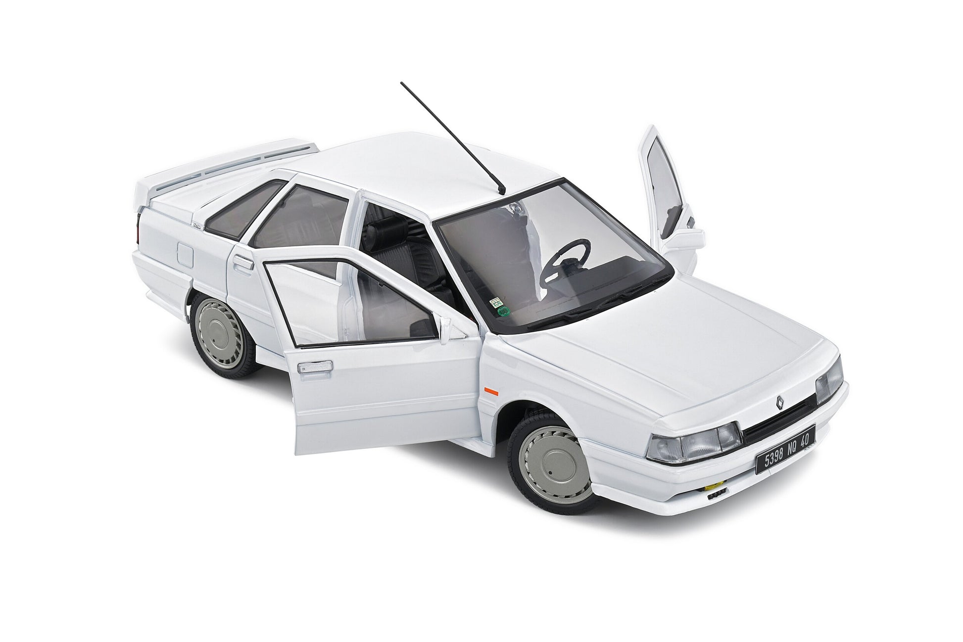 Renault 21 Turbo MKI 1988 glacier white 1:18 - 73509