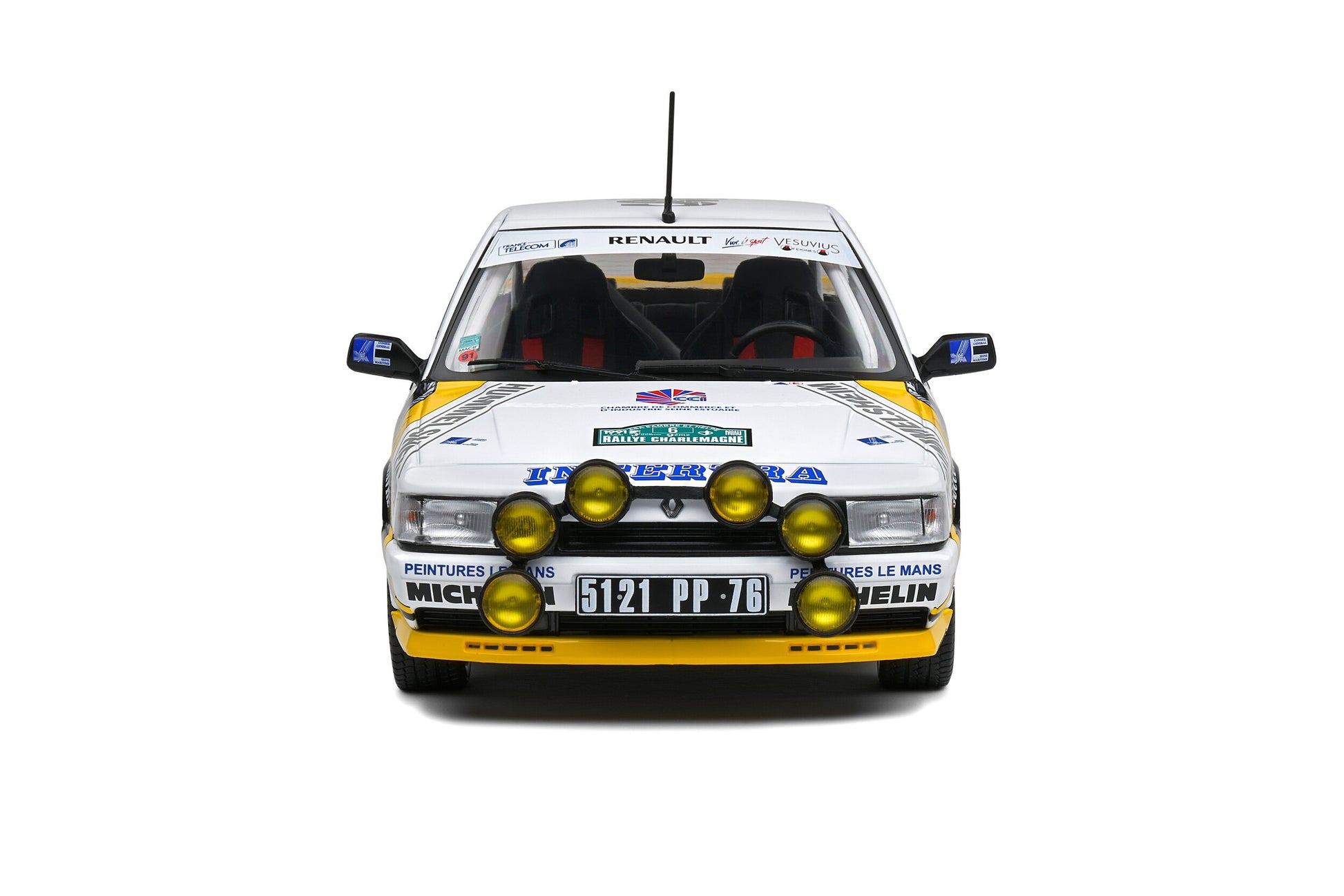 Renault 21 Turbo 3rd Rallye Charlemagne 1991 Michel Rats - Gérard Bourdaud 1:18 - 73555