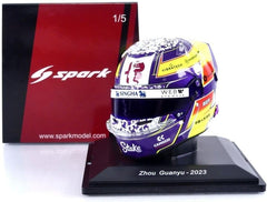 Guanyu Zhou Casco Bell Helmet F1 2023 Alfa Romeo Racing Team 1:5 - 73651