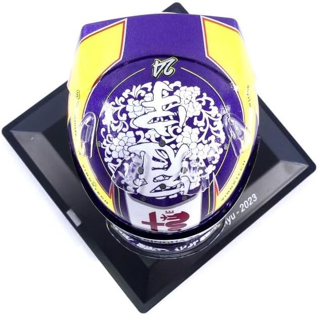 Guanyu Zhou Casco Bell Helmet F1 2023 Alfa Romeo Racing Team 1:5 - 73653