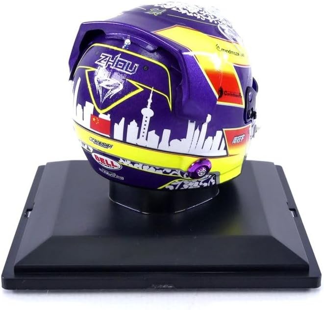 Guanyu Zhou Casco Bell Helmet F1 2023 Alfa Romeo Racing Team 1:5 - 73655
