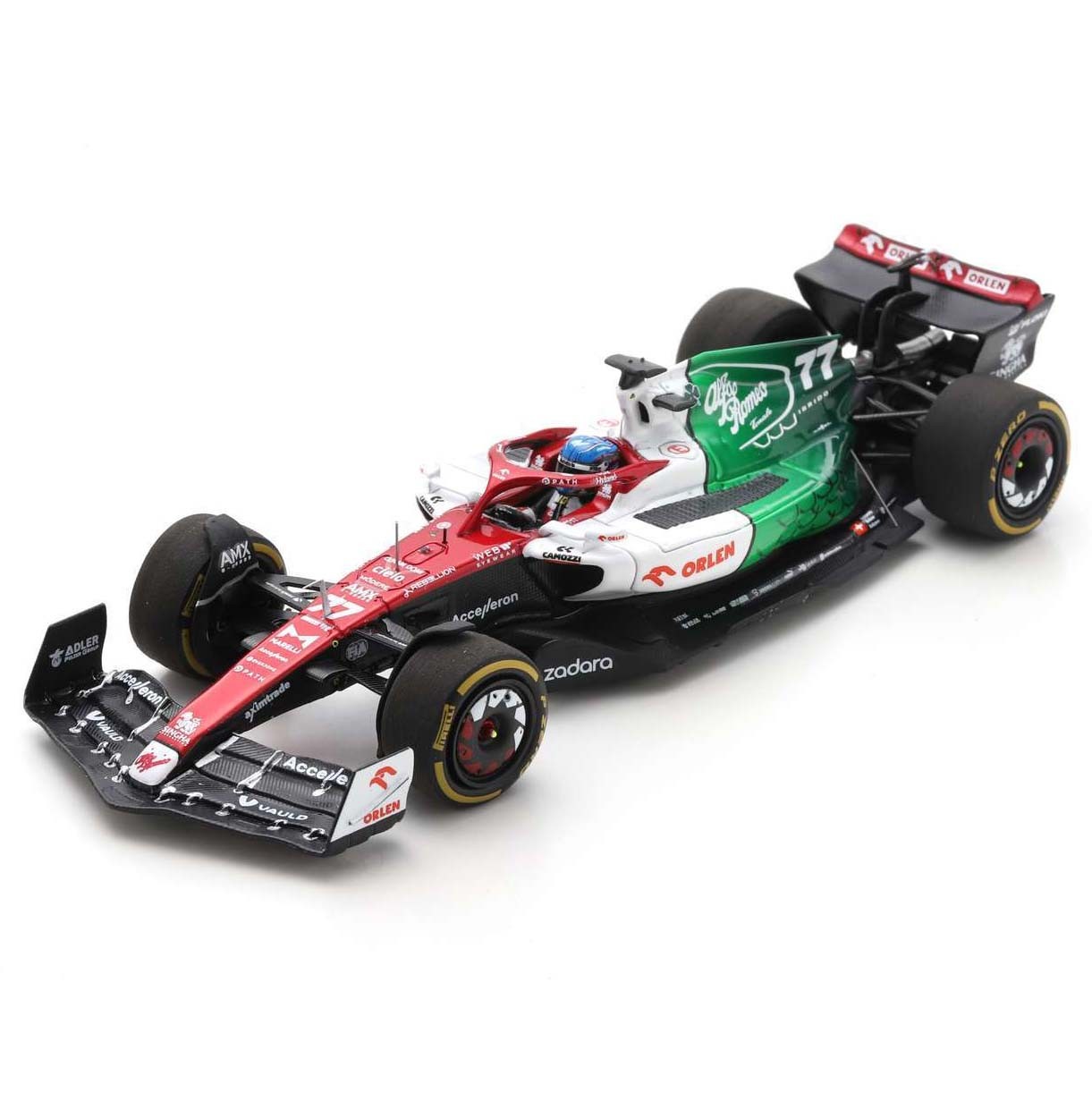 Alfa Romeo F1 Team Orlen C42 Azerbaijan GP 2022 Valtteri Bottas 1:43 - 73675