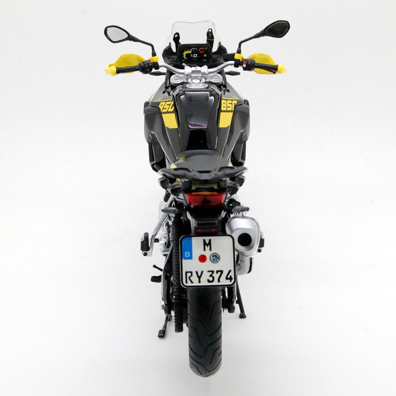 BMW F850 GS 2021 Yellow Black 1:10 - 73826