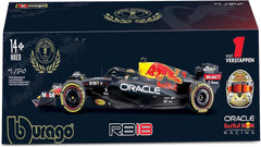 Red Bull Racing RB18 F1 World Champions 2022 Winner Abu Dhabi GP Max Verstappen 1:24 - 73925