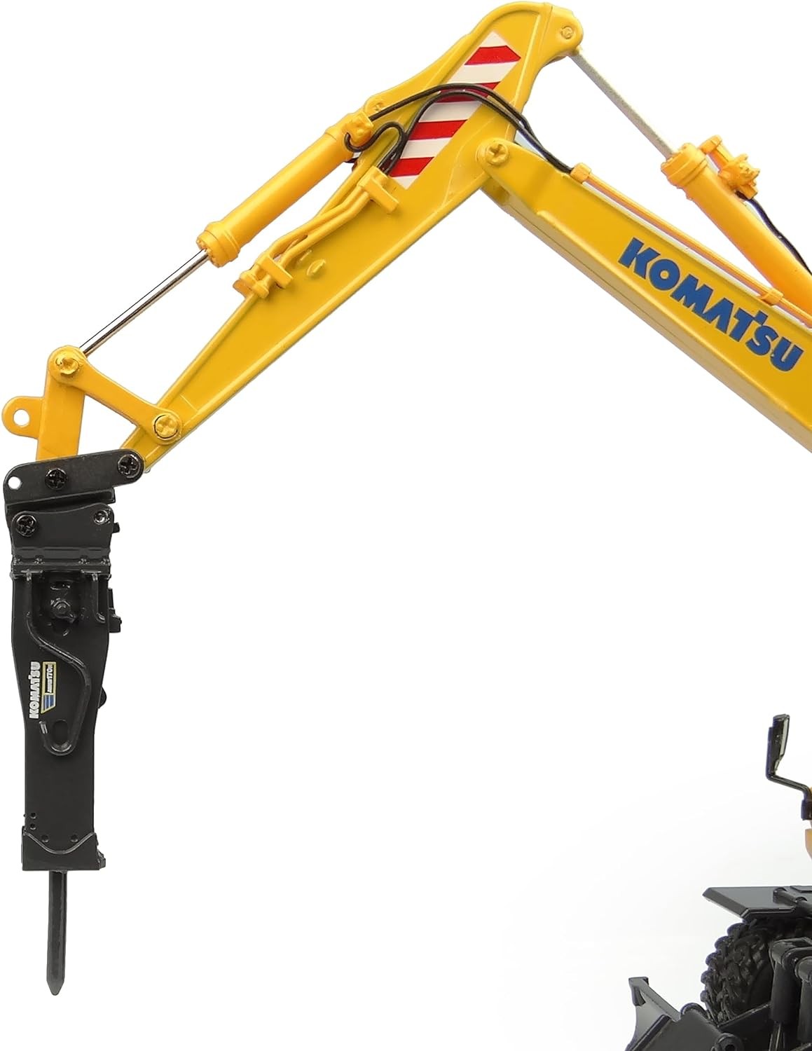 Komatsu PW180-11 Escavatore su ruote con benna e martello pneumatico 1:50 - 73992