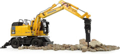 Komatsu PW180-11 Escavatore su ruote con benna e martello pneumatico 1:50 - 73994