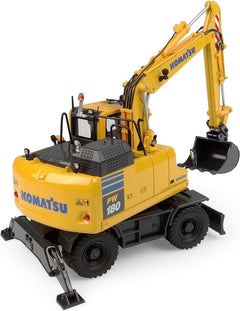 Komatsu PW180-11 Escavatore su ruote con benna e martello pneumatico 1:50 - 73995