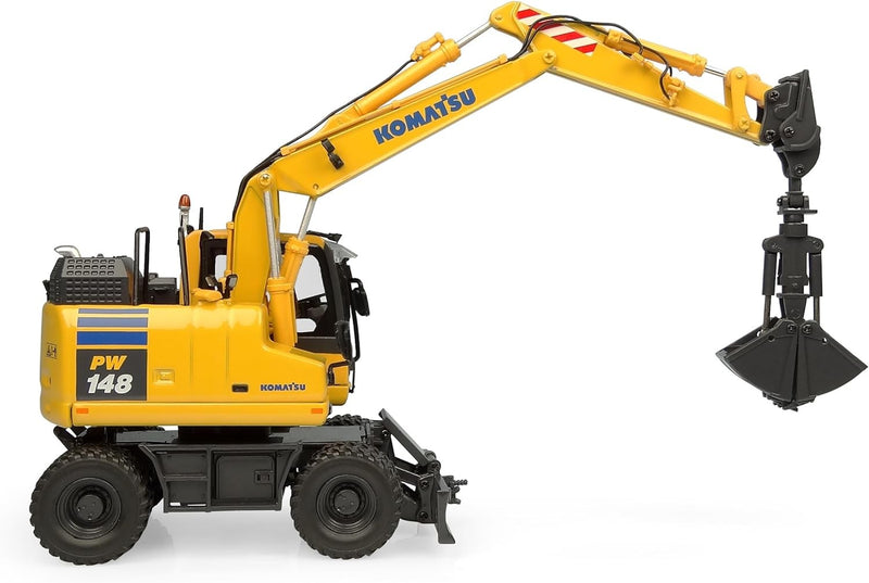 Komatsu PW148-11 Escavatore su ruote con benna e escavatore 1:50 - 73996