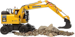 Komatsu PW148-11 Escavatore su ruote con benna e escavatore 1:50 - 73998
