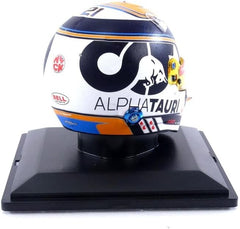 Nyck de Vries Casco Bell Helmet F1 2023 Alpha Tauri Team 1:5 - 74036