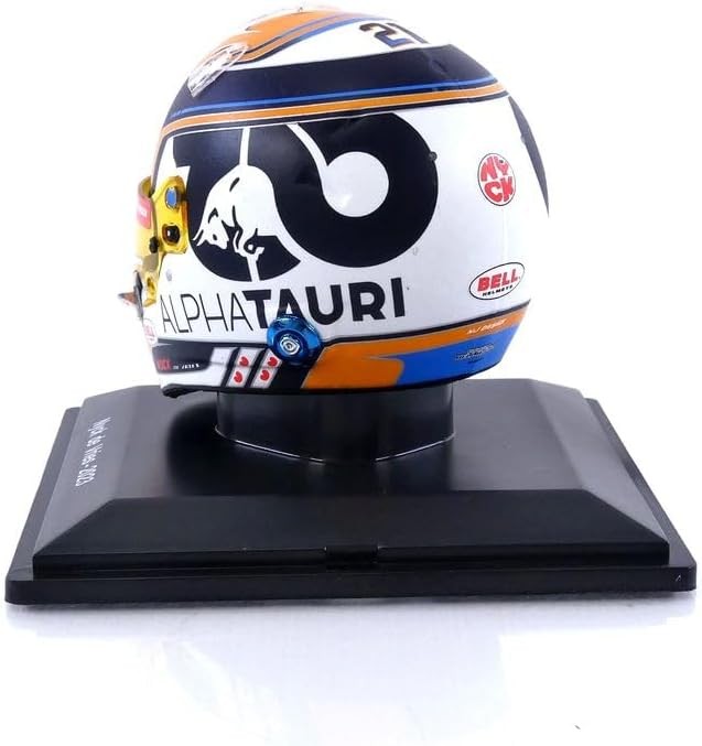 Nyck de Vries Casco Bell Helmet F1 2023 Alpha Tauri Team 1:5 - 74038