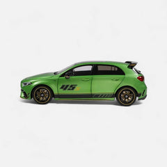 Mercedes-Benz A-Class A45S 2023 4-Matic AMG Green metallic -Black 1:18-2