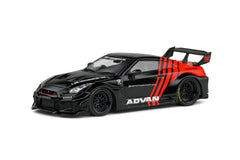 Nissan GT-R (R35) Liberty Walk Body Kit 2020 Black - Red 1:43 - 74519