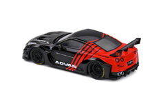 Nissan GT-R (R35) Liberty Walk Body Kit 2020 Black - Red 1:43 - 74521