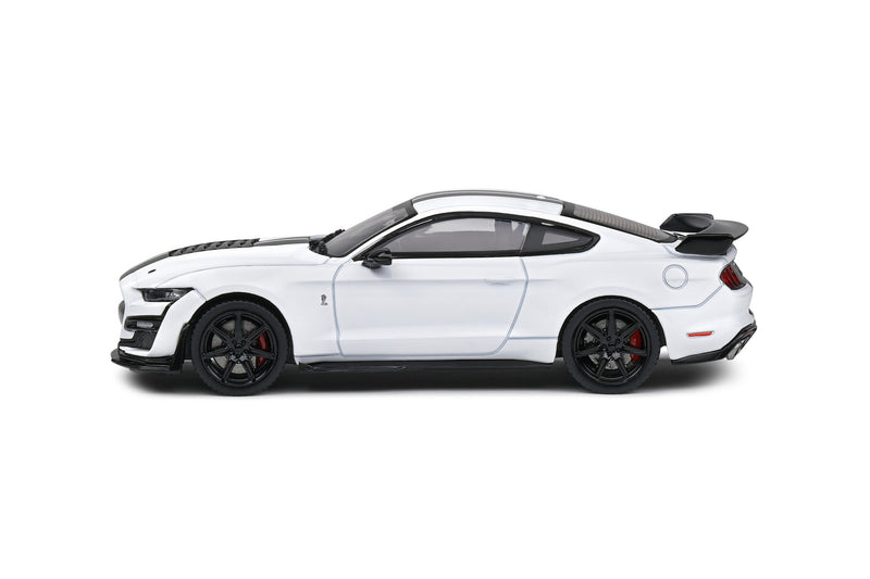 Ford Shelby Mustang GT500 Fast Track 2020 White - Black stripes 1:43 - 74560