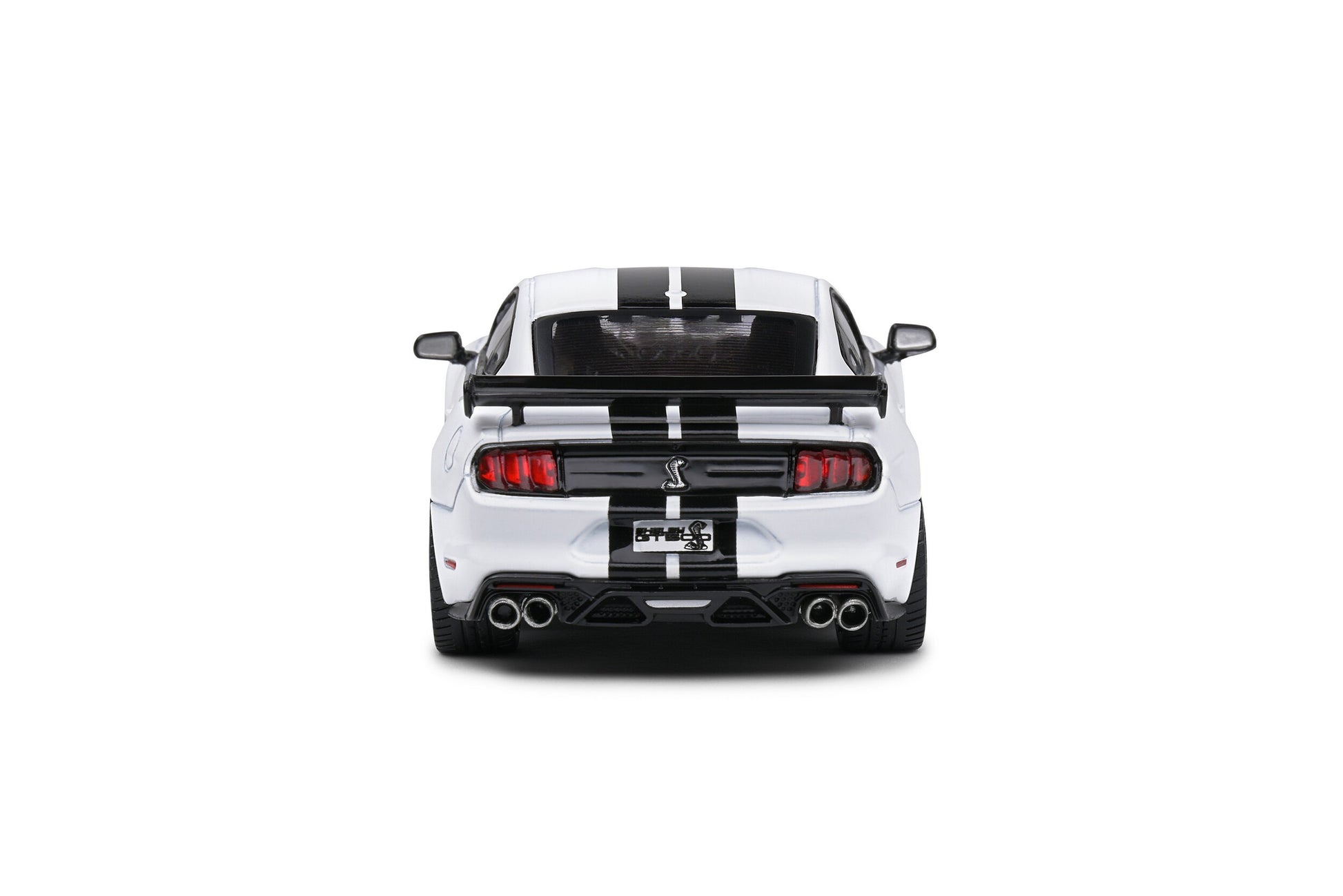 Ford Shelby Mustang GT500 Fast Track 2020 White - Black stripes 1:43 - 74561