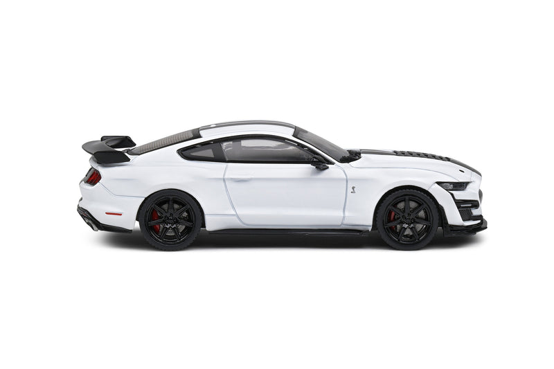 Ford Shelby Mustang GT500 Fast Track 2020 White - Black stripes 1:43 - 74563