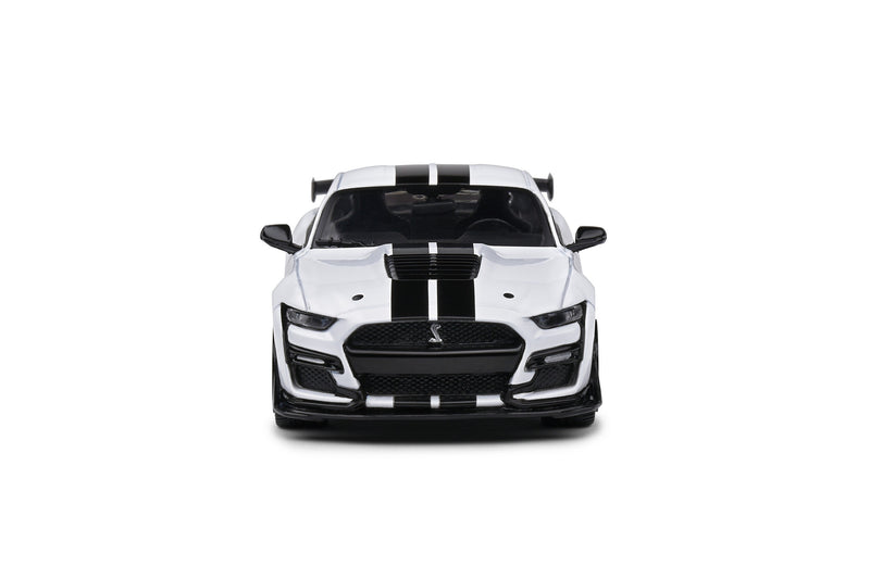 Ford Shelby Mustang GT500 Fast Track 2020 White - Black stripes 1:43 - 74564