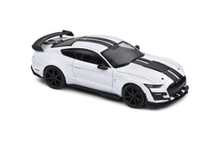 Ford Shelby Mustang GT500 Fast Track 2020 White - Black stripes 1:43 - 74566