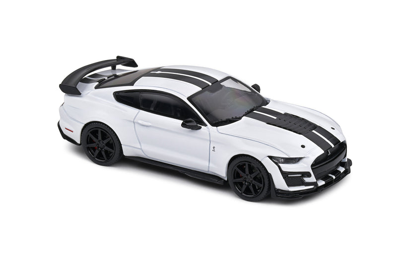 Ford Shelby Mustang GT500 Fast Track 2020 White - Black stripes 1:43 - 74566