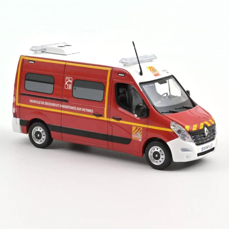 Renault Master 2014 Pompiers VSAV 1:43 - 74570