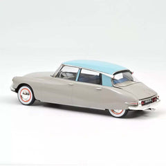 Citroën DS 19 1956 Gris Rosé et Turquoise 1:18 - 74588