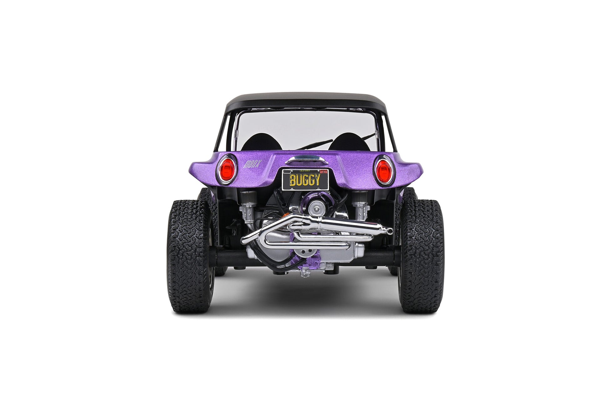 Meyers Manx Buggy Soft Roof 1968 Purple Metallic 1:18 - 74626