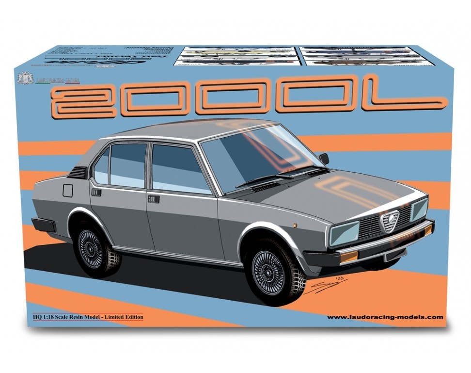 Alfa Romeo Alfetta 2.0L 1978 Luci di Bosco 1:18 - 74781