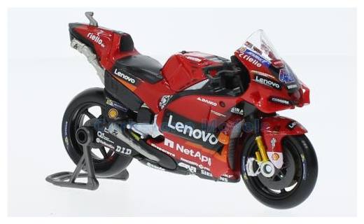 Lenovo Ducati Desmosedici Moto Gp 2022 Jack Miller 1:18 - 74860