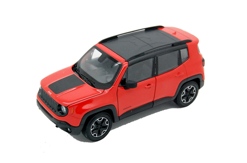 Jeep Renegade Trailhawk 2017 Orange 1:24 - 7489
