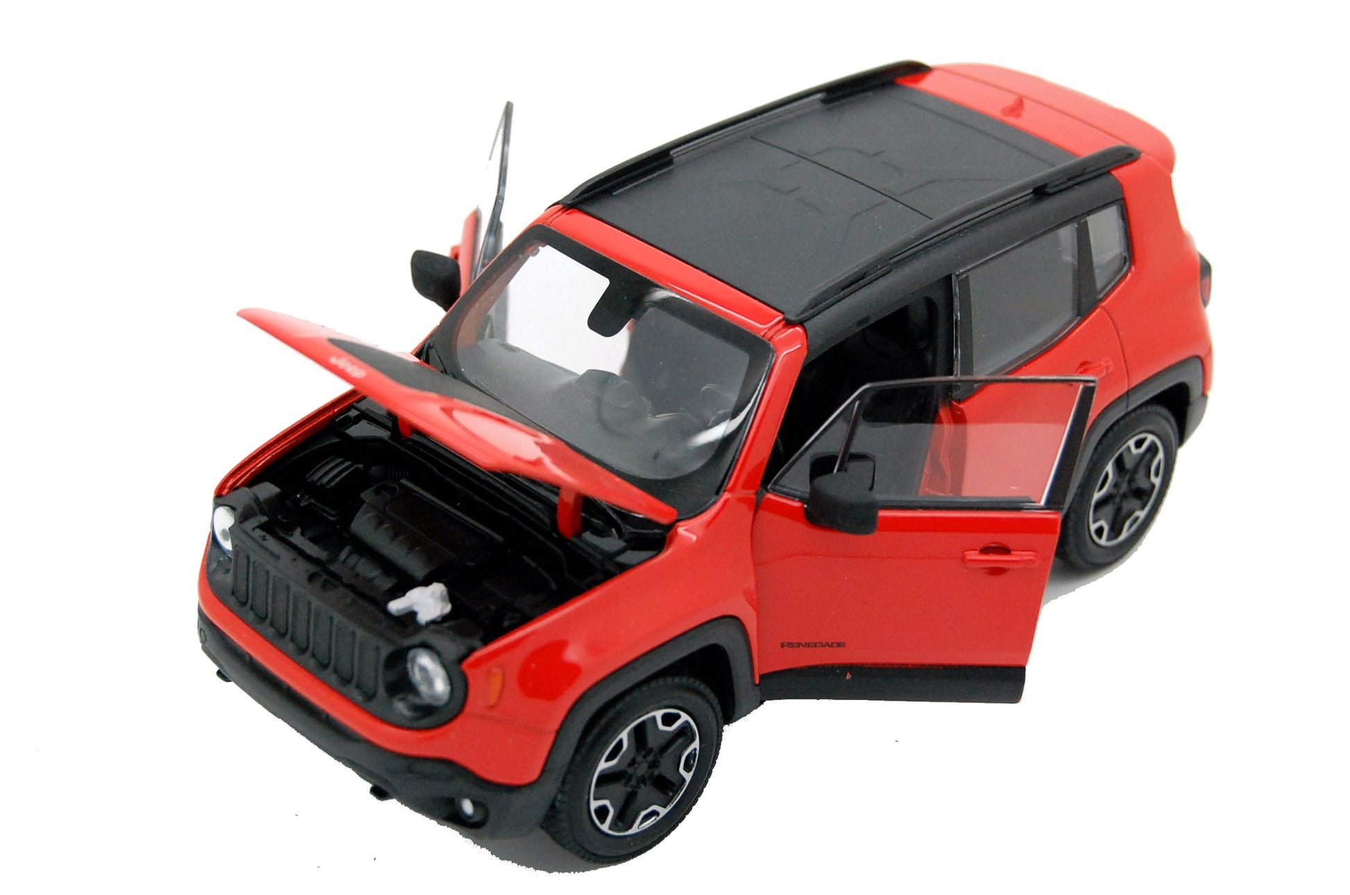 Jeep Renegade Trailhawk 2017 Orange 1:24 - 7497