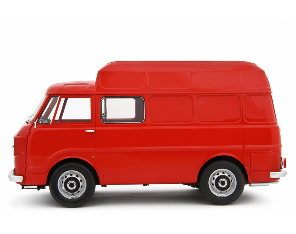 Alfa Romeo F12 Autocarro Tetto Sopralzato 1967 Rosso 1:18-3
