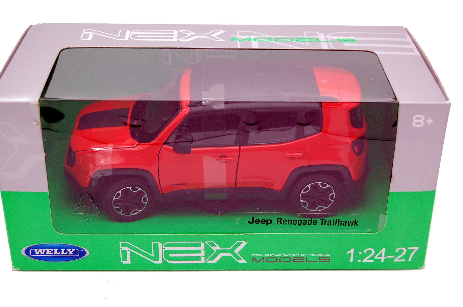 Jeep Renegade Trailhawk 2017 Orange 1:24 - 7500