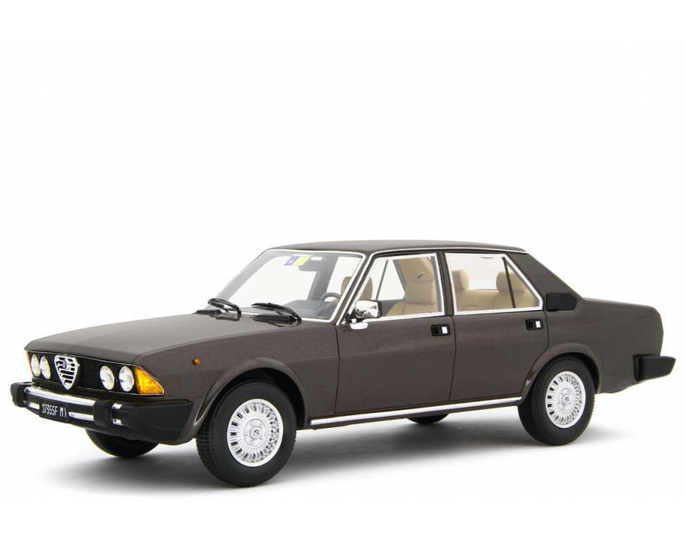 Alfa Romeo Alfa 6 2.5 1979 Marrone metallizzato 1:18 - 75090