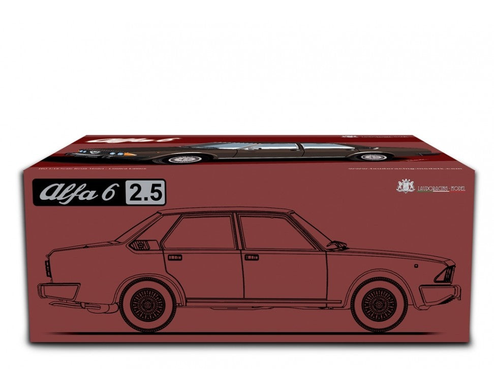 Alfa Romeo Alfa 6 2.5 1979 Marrone metallizzato 1:18 - 75097